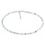 Collana in argento con Opale Blu
