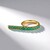 Anello in oro con Smeraldo Russo (de Melo)