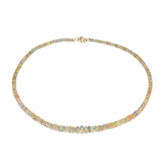 9K Welo Opal Gold Necklace