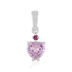 Ciondolo in argento con Kunzite