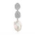 Colgante en plata con Perla blanca Freshwater (MONOSONO COLLECTION)