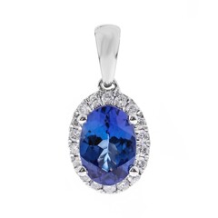 Colgante en oro con Tanzanita AAA