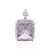 Lavendel-Amethyst-Silberanhänger