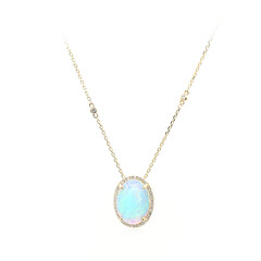 AAA-Welo-Opal-Goldhalskette (CIRARI)