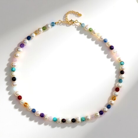 Collana in argento con Turchese (Riya)