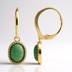 Orecchini in argento con Avventurina
