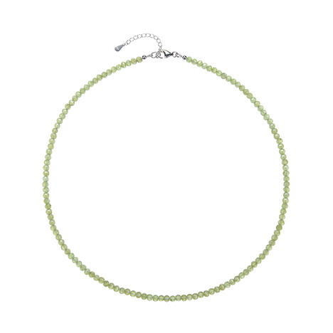 Collana in argento con Peridoto