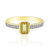 Ban Ka Cha-Gelber Saphir-Goldring