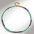 Collana in argento con Diamante Blu