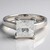 Bague en argent et Zircon