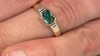 Bague en or et Tourmaline verte de Benedito