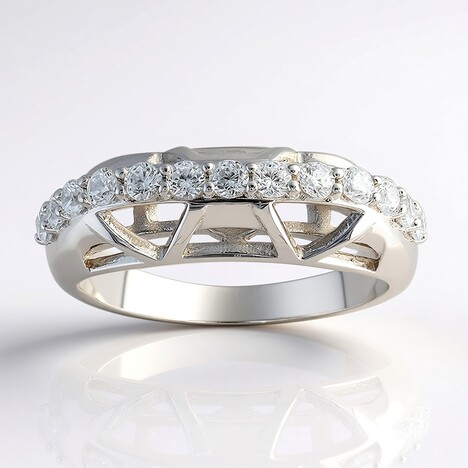 Anello in argento con Zircone (Remy Rotenier)