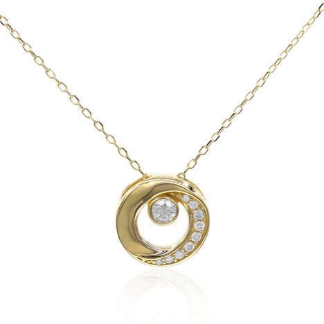 Collana in oro con Diamante I1 (H) (CIRARI)