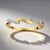Anello in oro con Diamante SI1 (G) (Annette)