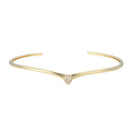 Zirkon-Silberarmreif (Adela Silber)