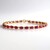 Bracciale in argento con Rubino del Madagascar