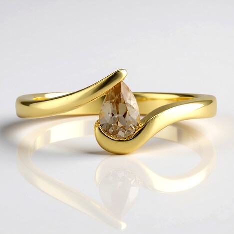 Anello in oro con Zircone Hartsite (Mark Tremonti)