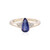 14K Unheated Luc Yen Sapphire Gold Ring (AMAYANI)