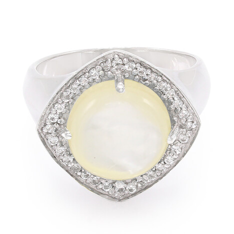 Anello in argento con Conchiglia Abalone