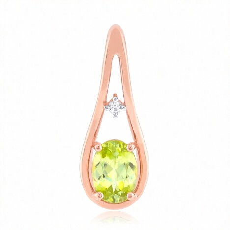 Gouden hanger met een Capelinha sfeen