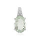 Ciondolo in argento con Ametista Verde