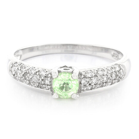 Zilveren ring met een Munt Kyaniet