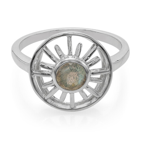 Spektrolith-Silberring