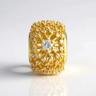 Ciondolo in argento con Zircone (MONOSONO COLLECTION)