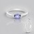 Anello in argento con Tanzanite
