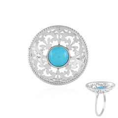 Sleeping Beauty-Türkis-Silberring (Faszination Türkis)