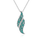 Zilveren halsketting (Adela Silber)