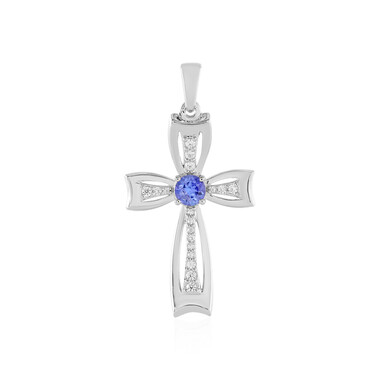 Ciondolo in argento con Tanzanite