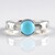Anello in argento con Turchese Sleeping Beauty