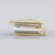 Anello in oro con Topazio multicolore dell'Ucraina (de Melo)