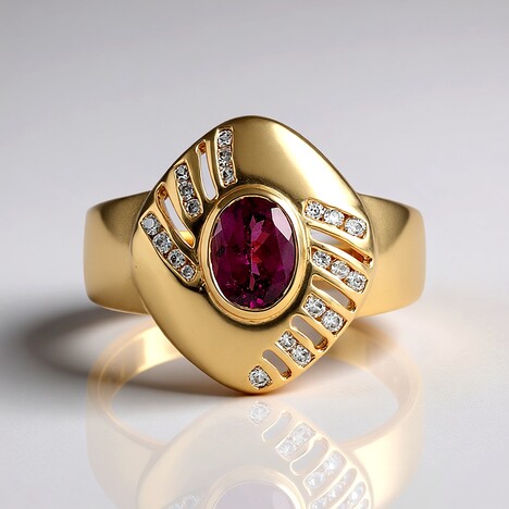 Anello in oro con Umbalite (Adela Gold)