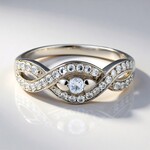 Anello in argento con Iolite Orissa