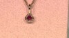 Gouden hanger met een edele rode spinel