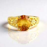 Scapolite Silver Ring