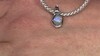 Colgante en plata con Labradorita azul de Maniry (MONOSONO COLLECTION)