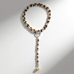 Collana in argento con Perla d'Acqua Dolce Bianca