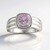 Anello in argento con Kunzite (Pallanova)