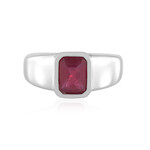 Anillo en plata con Rubí de Bemainty