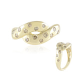 Gouden ring met I2 Champagne Diamanten (de Melo Gold)