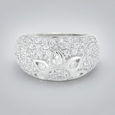 Anello in argento con Zircone