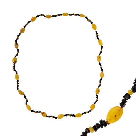 Baltischer Bernstein-Halskette