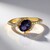 Anello in argento con Iolite