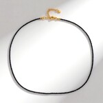 Collana in argento con Diamante Nero