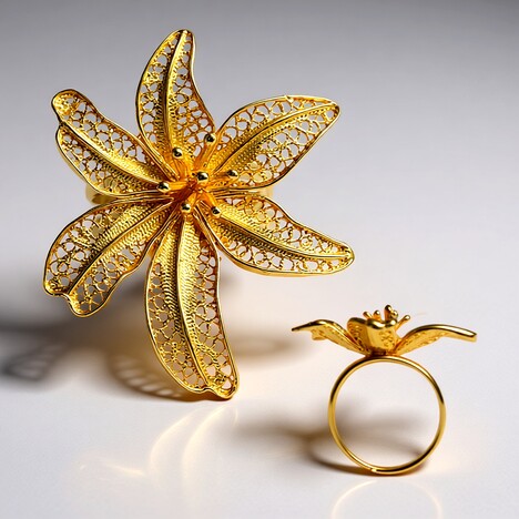 Anello in argento (Joias do Paraíso)