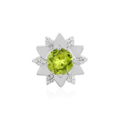 Ciondolo in argento con Peridoto Arizona