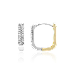 Boucles d'oreilles en argent et Zircon